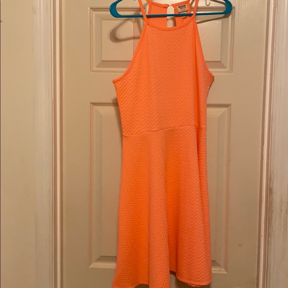 Orange dress